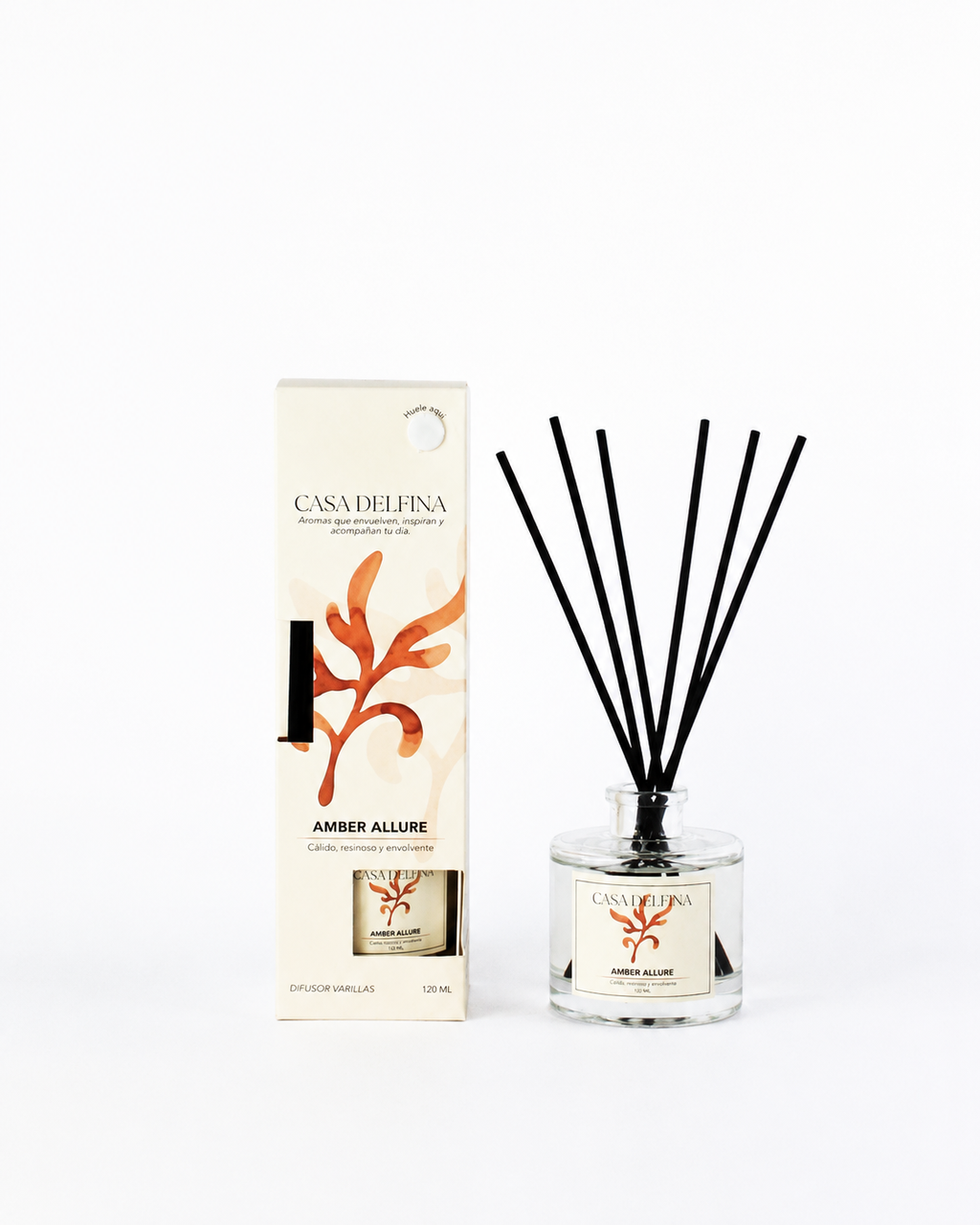 Difusor varitas Amber Allure 120 ml