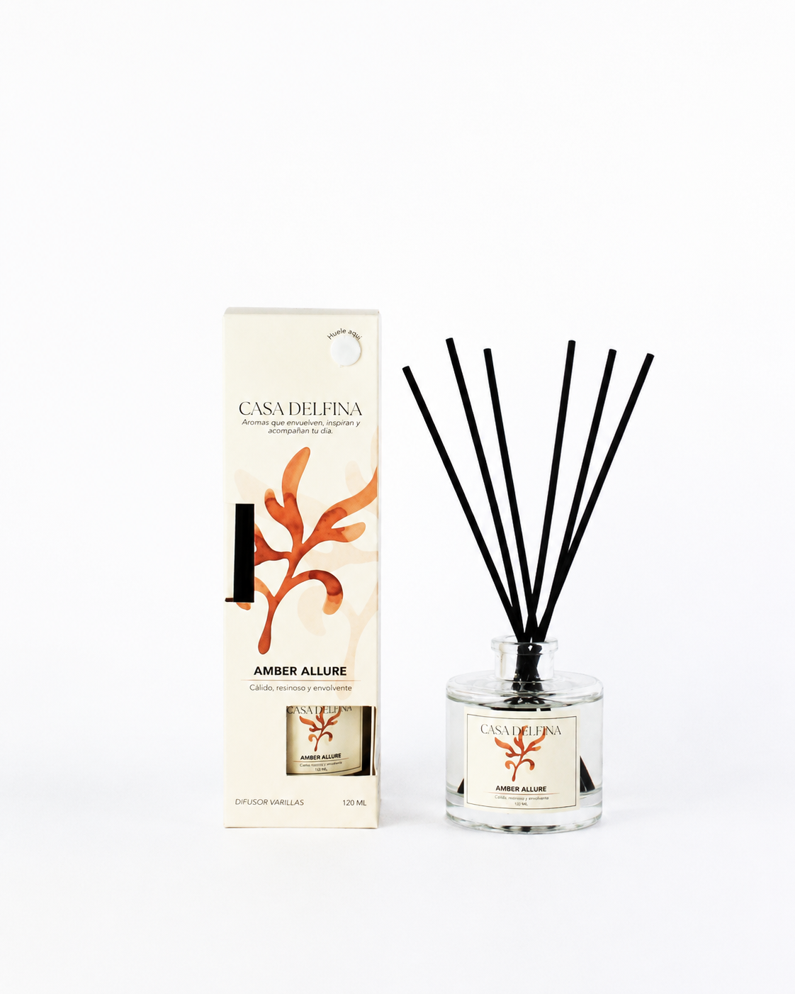 Difusor varitas Amber Allure 120 ml