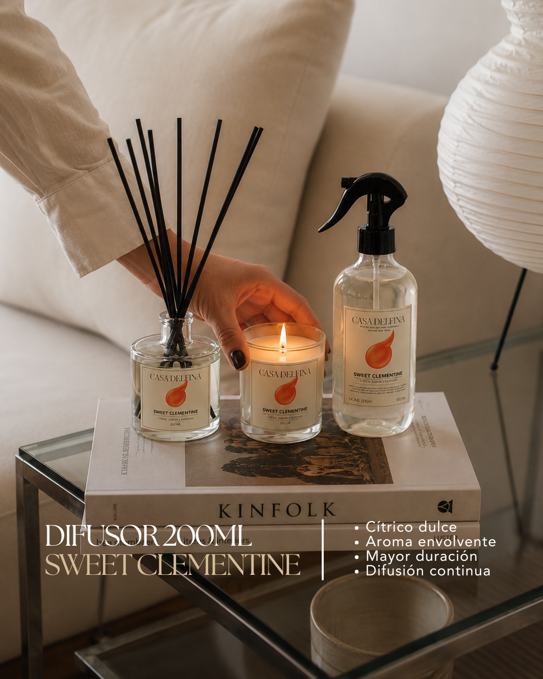Difusor Varillas 200 ml Sweet Clementine