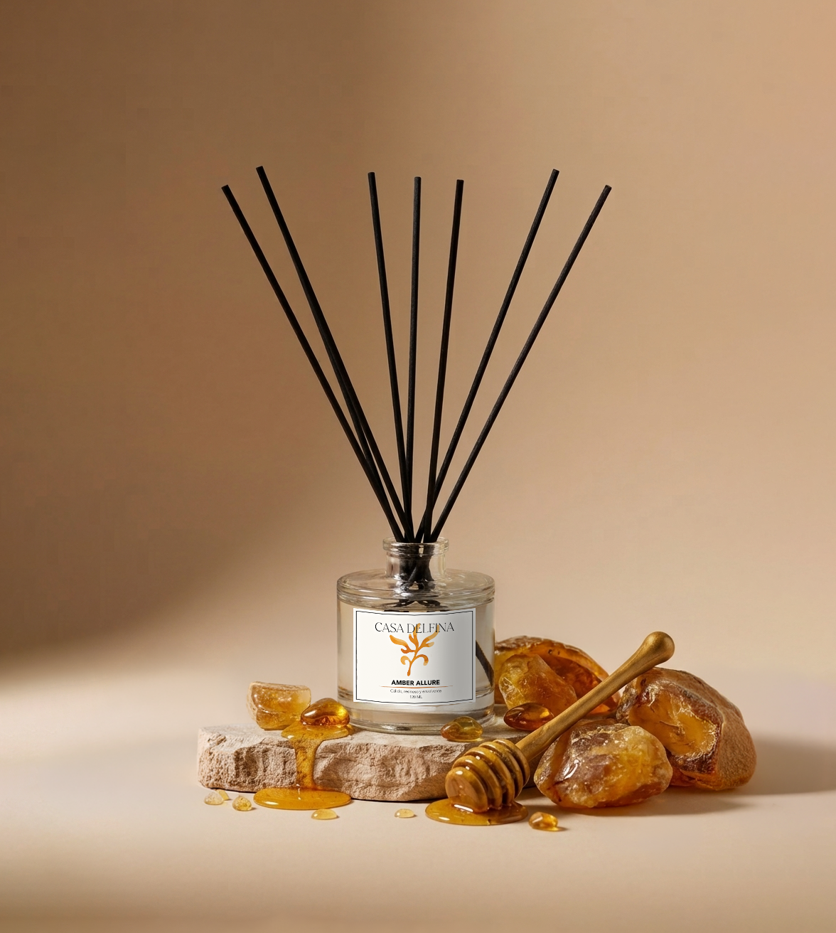 Difusor varillas Amber Allure 120 ml