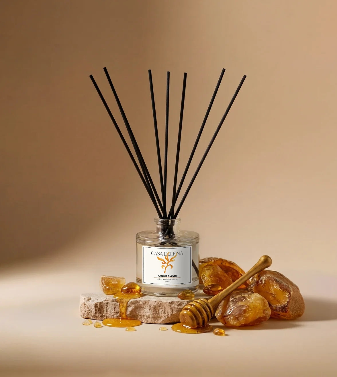 Difusor Varillas 120 ml Amber Allure