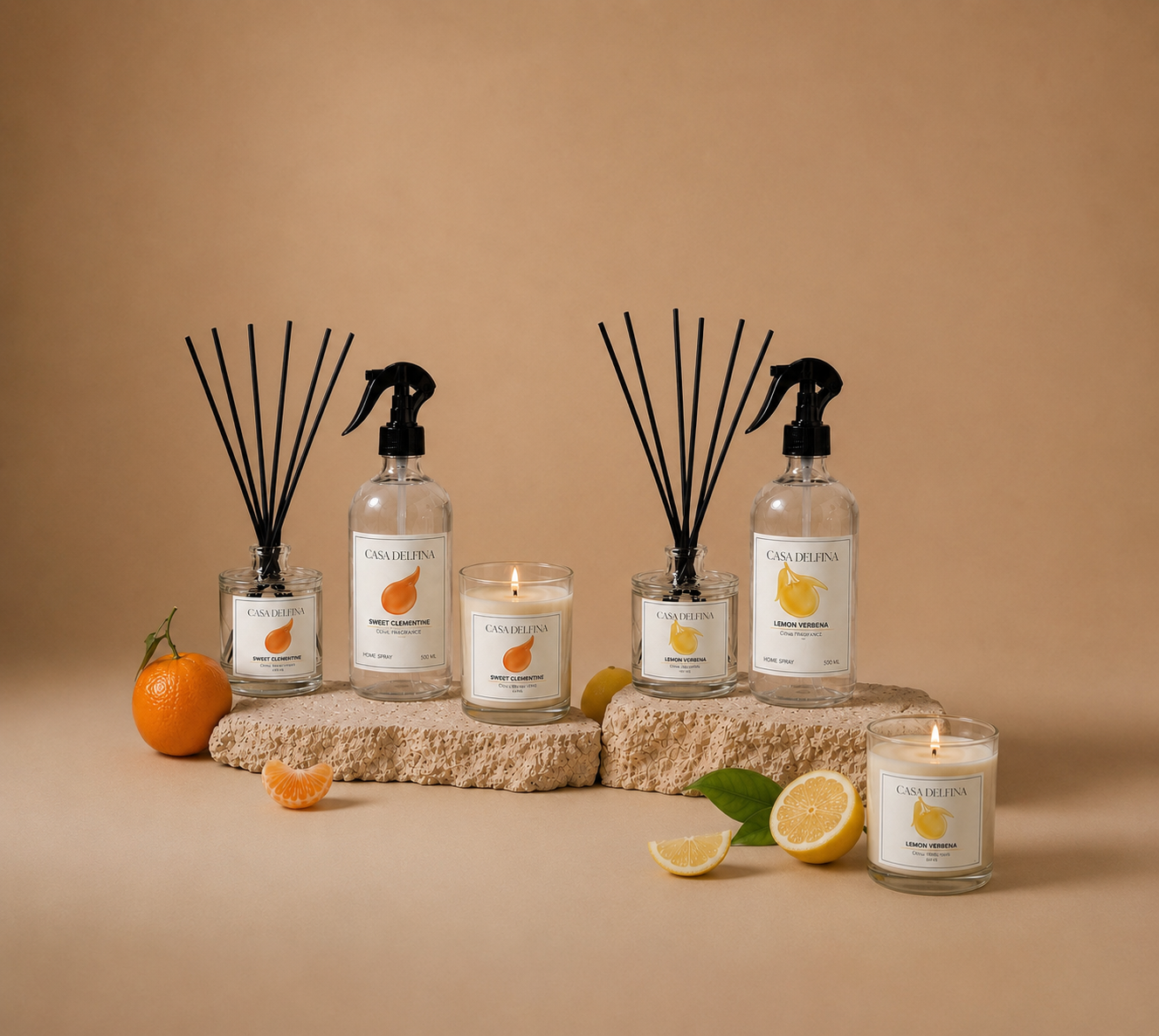 Pack Casa Delfina Sweet Clementine y Lemon Verbena